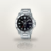 Reloj Hombre CASIO MTP-VD01D-1EVUDF Analógico Esfera Negra, Brazalete de Acero - imagen 2