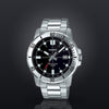 Reloj Hombre CASIO MTP-VD01D-1EVUDF Analógico Esfera Negra, Brazalete de Acero - imagen 3
