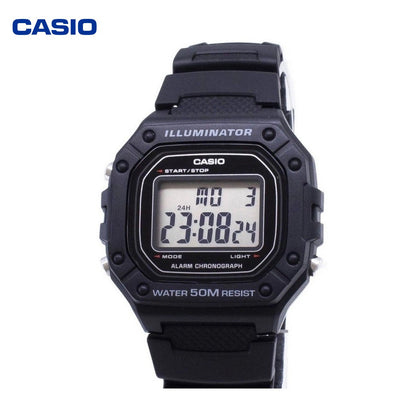 Reloj Hombre CASIO W-218H-1AVDF Digital Negro, Illuminator, Correa de Resina - imagen 1