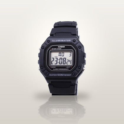 Reloj Hombre CASIO W-218H-1AVDF Digital Negro, Illuminator, Correa de Resina - imagen 2