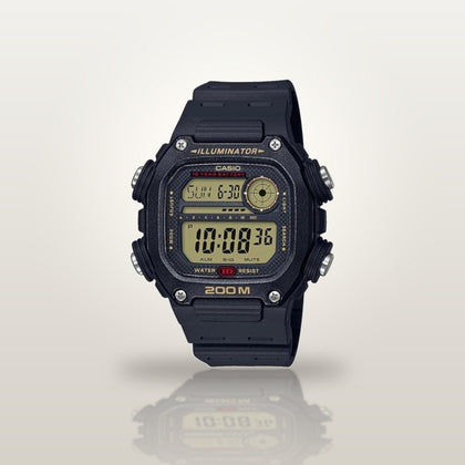 Reloj Hombre CASIO DW-291H-9AVDF Digital Negro, Illuminator, 200 Metros - imagen 2