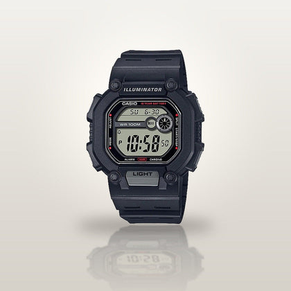 Reloj Hombre CASIO W-737H-1AVDF Digital Negro, Illuminator, 100 Metros - imagen 2