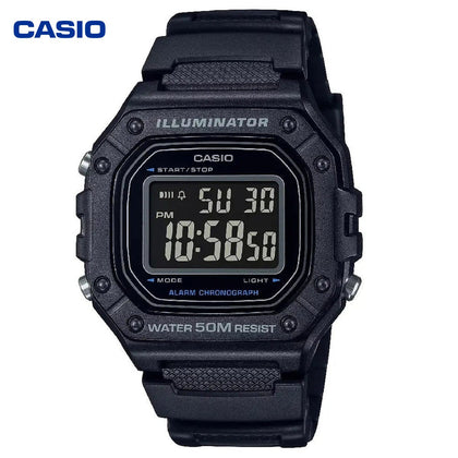 Reloj Hombre CASIO W-218H-1BVDF Digital Negro, Pantalla Invertida, Illuminator - imagen 1
