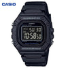 Reloj Hombre CASIO W-218H-1BVDF Digital Negro, Pantalla Invertida, Illuminator - imagen 1