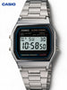 Reloj Hombre/Mujer CASIO A158WA-1DF Vintage Digital, Caja Plateada, Brazalete de Acero - imagen 1
