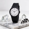 Reloj Hombre CASIO MQ-24-7BLDF Clásico Cuarzo, Esfera Blanca, Correa de Resina Negra - imagen 2