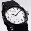 Reloj Hombre CASIO MQ-24-7BLDF Clásico Cuarzo, Esfera Blanca, Correa de Resina Negra - imagen 3