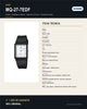 Reloj Hombre/Mujer CASIO MQ-27-7EDF Analógico Esfera Blanca, Correa de Resina - ficha técnica