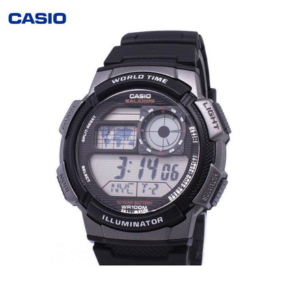 Reloj Hombre CASIO AE-1000W-1BVDF Digital Hora Mundial, Illuminator, 100 Metros - imagen 1