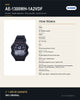 Reloj Hombre CASIO AE-1300WH-1A2VDF Digital Hora Mundial, Illuminator, 100 Metros - ficha técnica