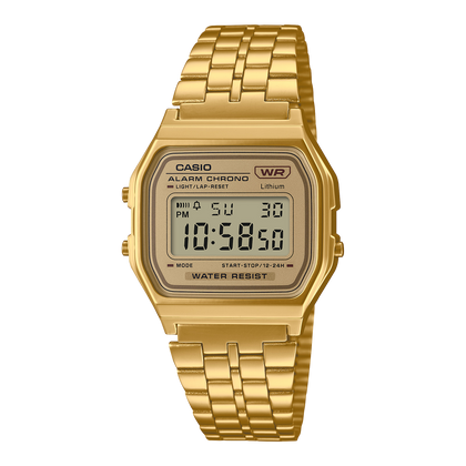 Reloj CASIO A158WETG-9A Vintage Digital dorado - imagen 1