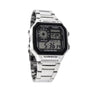 Reloj Hombre CASIO WORLD TIME Casino Royale AE-1200 Vintage Digital Cuarzo