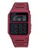 Reloj Calculadora Hombre CASIO CA-53 Burdeo Clásico Vintage Digital Cuarzo