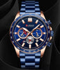 Reloj Hombre CURREN CLASH Cuarzo Acero Inoxidable Cristal Mineral ORIGINAL