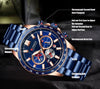 Reloj Hombre CURREN CLASH Cuarzo Acero Inoxidable Cristal Mineral ORIGINAL