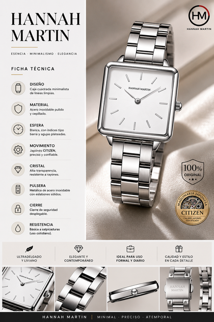 Reloj Mujer HANNAH MARTIN 