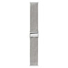 Brazalete malla milanesa acero inoxidable 316L 20 mm