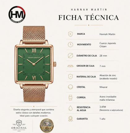 Reloj Mujer HANNAH MARTIN 