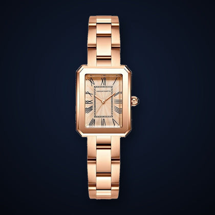 Hannah Martin Lupe Oro Rosa Brazalete - vista de estudio