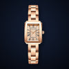 Hannah Martin Lupe Oro Rosa Brazalete - vista de estudio