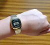 Reloj Mujer CASIO MINI Vintage Dorado Digital Cuarzo Acero