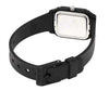 Reloj Mujer CASIO ANALOGO LQ-142 Cuadrado  Negro Clásico Cuarzo