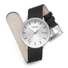 Reloj MONDAINE DOPPIO 41 mm MLE.41210.LBV - HBW Zurich Relojes (9)