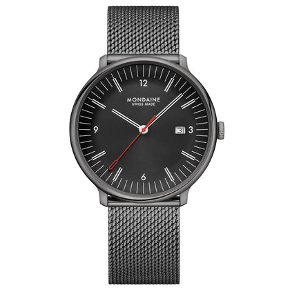 Reloj MONDAINE DOPPIO 41 mm MLE.41220.SM - HBW Zurich Relojes (1)