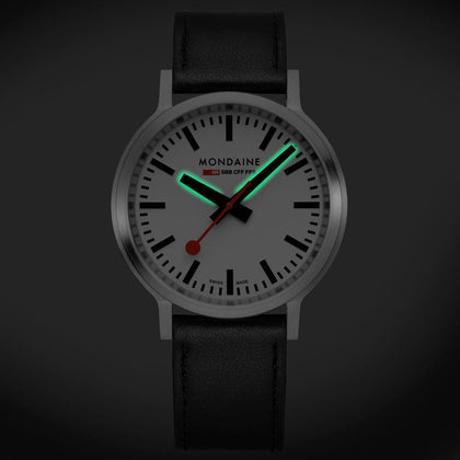 Reloj MONDAINE STOP2GO 41 mm MST.4101B.LBV.2SE - HBW Zurich Relojes (2)