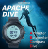 Reloj Hombre NORTH EDGE APACHE-DIVE Sport Outdoor Militar Digital