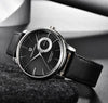 Reloj Hombre PAGANI ESTRATO Clásico Cuarzo Maquinaria Seiko Cuero Negro Genuino