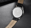 Reloj Hombre PAGANI ESTRATO Clásico Cuarzo Maquinaria Seiko Cuero Negro Genuino