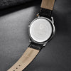 Reloj Hombre PAGANI ESTRATO Clásico Cuarzo Maquinaria Seiko Cuero Cafe Genuino
