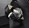 Reloj Hombre PAGANI ESTRATO Clásico Cuarzo Maquinaria Seiko Cuero Cafe Genuino