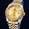 Pagani Datejust Dorado - vista de estudio