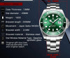 Reloj Hombre Pagani SUBMARINER GREEN Maquinaria Automatica Seiko, Acero Quirurgico, 100% Original