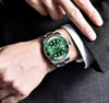 Reloj Hombre Pagani SUBMARINER GREEN Maquinaria Automatica Seiko, Acero Quirurgico, 100% Original