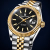 Pagani Datejust Dorado Black - vista de estudio