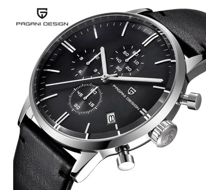 Reloj Hombre PAGANI DARK KNIGHT Cuarzo Negro Maquinaria SEIKO