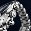 Pagani Speedmaster Blue - detalle de la corona