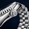 Pagani Datejust President Blue - detalle de la corona