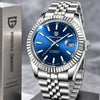 Reloj PAGANI DATEJUST PRESIDENT BLUE Automático Cristal de Zafiro