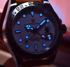Reloj Hombre PAGANI GMT EXPLORER 2 BLACK Automático Cristal de Zafiro