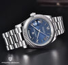 Reloj PAGANI DATEDAY PRESIDENT BLUE Automático Cristal de Zafiro 36mm