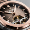 Reloj Hombre PAGANI NAUTILUS TOURBILLON Automático Corazón Abierto Bicolor, Sumergible 100m - imagen 3