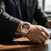Reloj Hombre PAGANI NAUTILUS TOURBILLON Automático Corazón Abierto Bicolor, Sumergible 100m - imagen 4