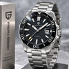 Reloj Hombre PAGANI AQUARACER BLACK Automatico Mov Seiko, Cristal de Zafiro