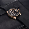 Reloj Hombre PAGANI PD-1651 Automático Oro Rosa, Bisel Negro, Correa de Caucho - imagen 4