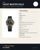 Reloj Hombre PAGANI Yacht Master Gold Automático, Bisel Negro, Correa de Caucho - imagen 5